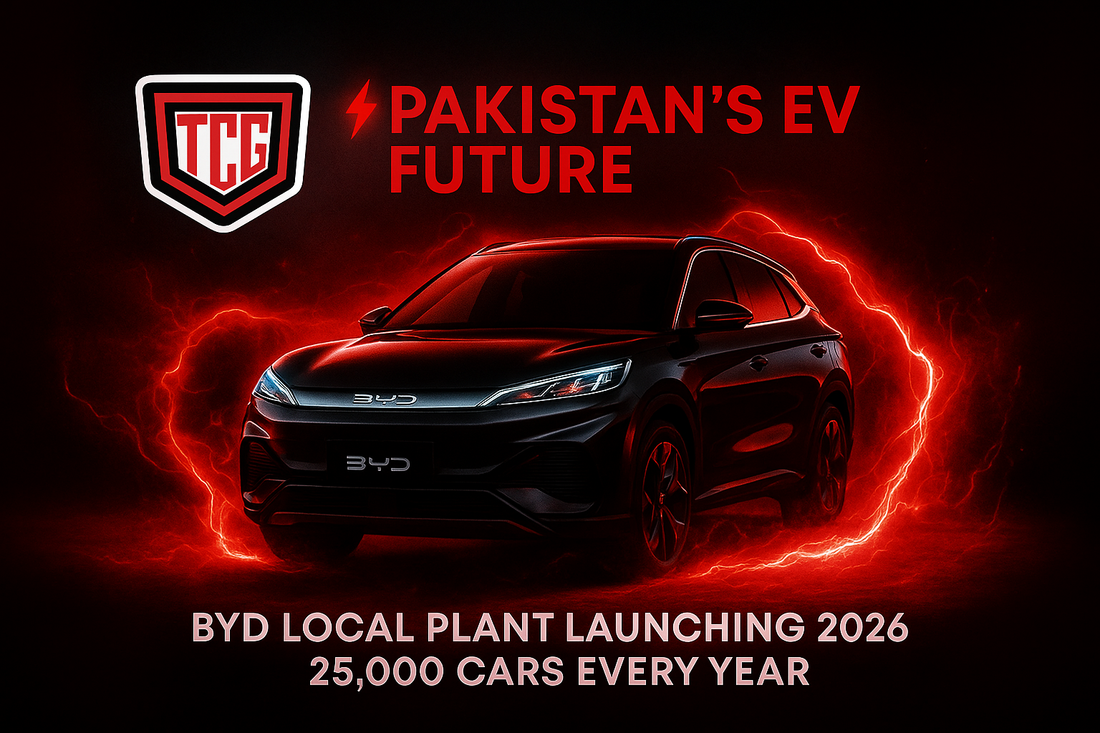 BYD to Launch EV Plant in Pakistan by 2026 – A Game Changer for the Auto Industry  Published by: thecarguys.pk