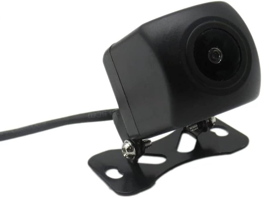 Car Parking Camera Delta Fish Eye Lens Trunk Fitting Universal/Adjustable Fitting Nv Colour/Hd/Guide Lines F/G/L Plastic Housing Black Housing 12V Colour Box Pack (China)