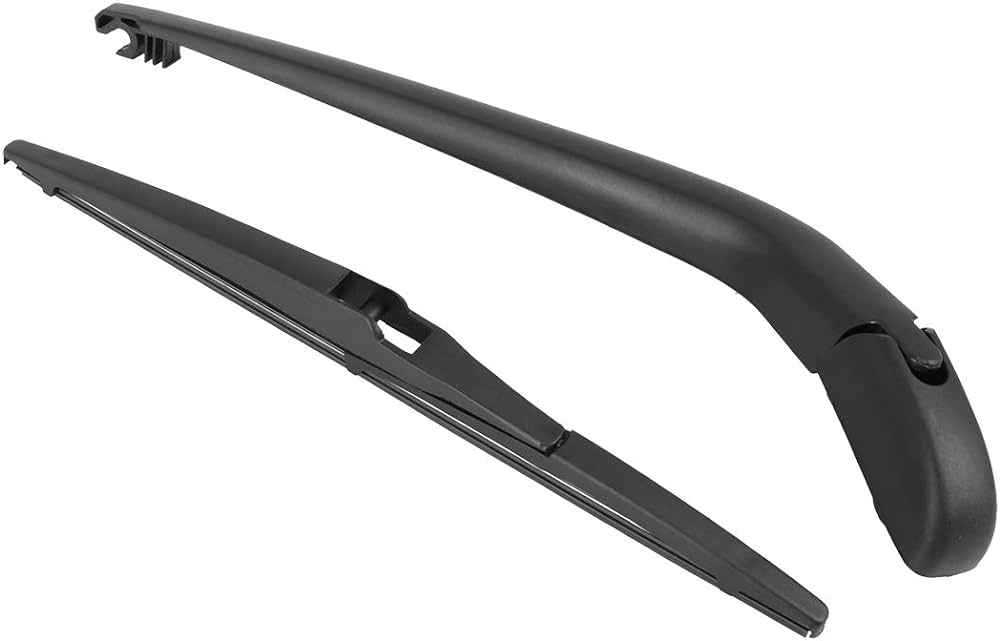 Auto Windshield Quiet Wiper Blades Rear Screen Conventional Type With Arm Toyota Prado 2018 12" Premium Quality 02 Pcs/Pack Poly Bag Pack (China)