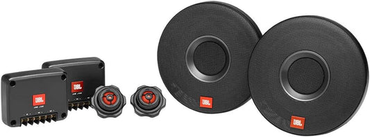 Car Speakers Jbl 6" Round Shape 2-Way Component 150W Ogp Universal Fitting 02 Pcs/Set Black Gts-650C