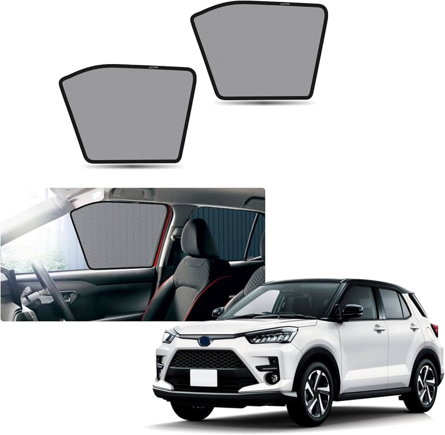 Car Curtain Side Fix Daihatsu Rocky Black