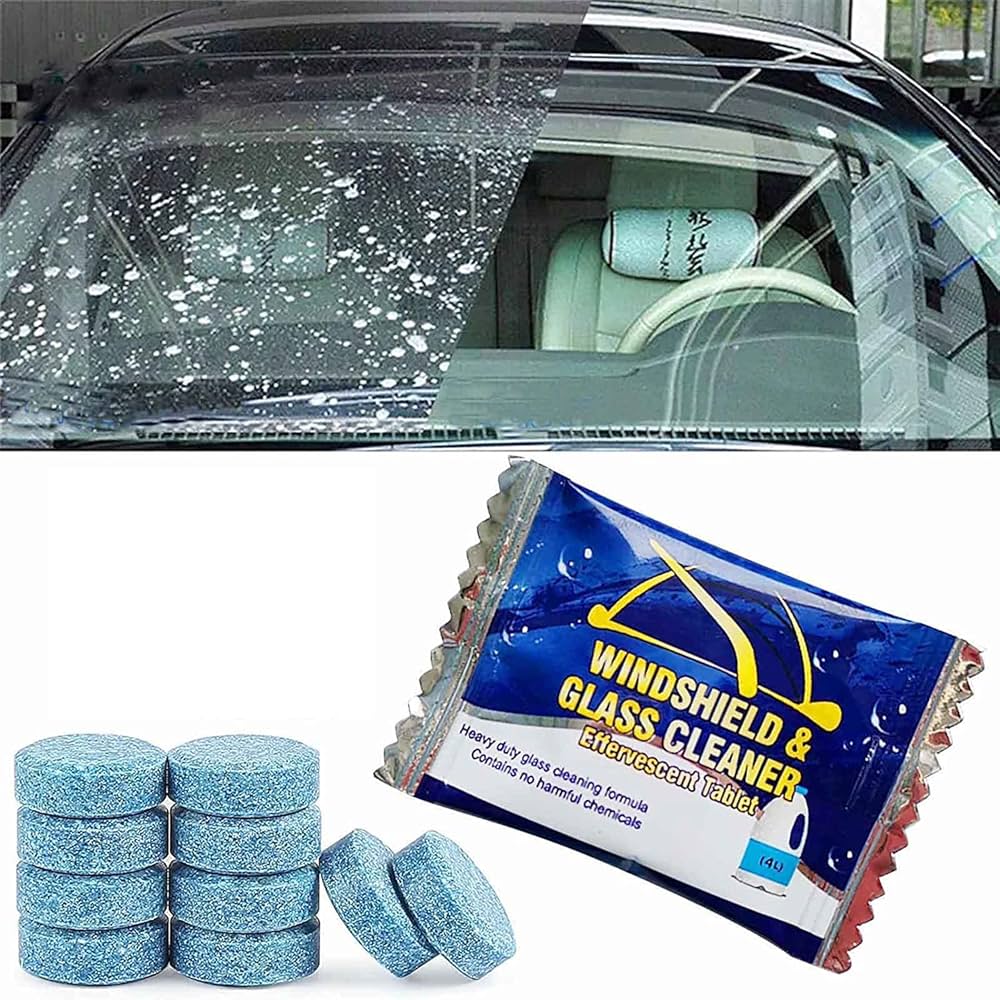 Car Windshield / Glass Washer Concentrated Tablets 01 Pc/Pack Sachet Packing (China)