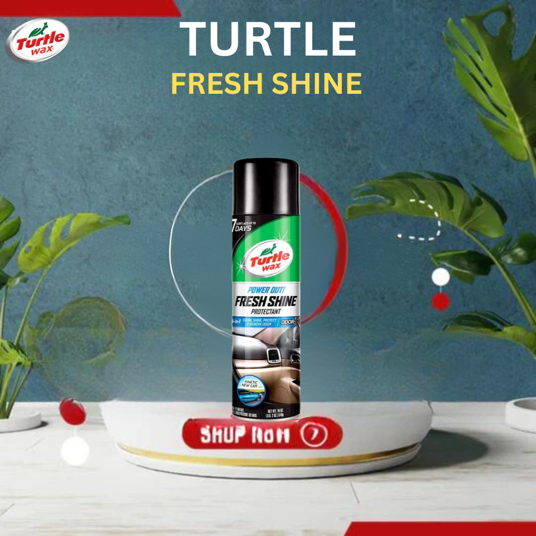 Leather Polish Turtle Wax Tin Can Pack 454G Power Out Fresh Shine Protectant 50772 (Usa)