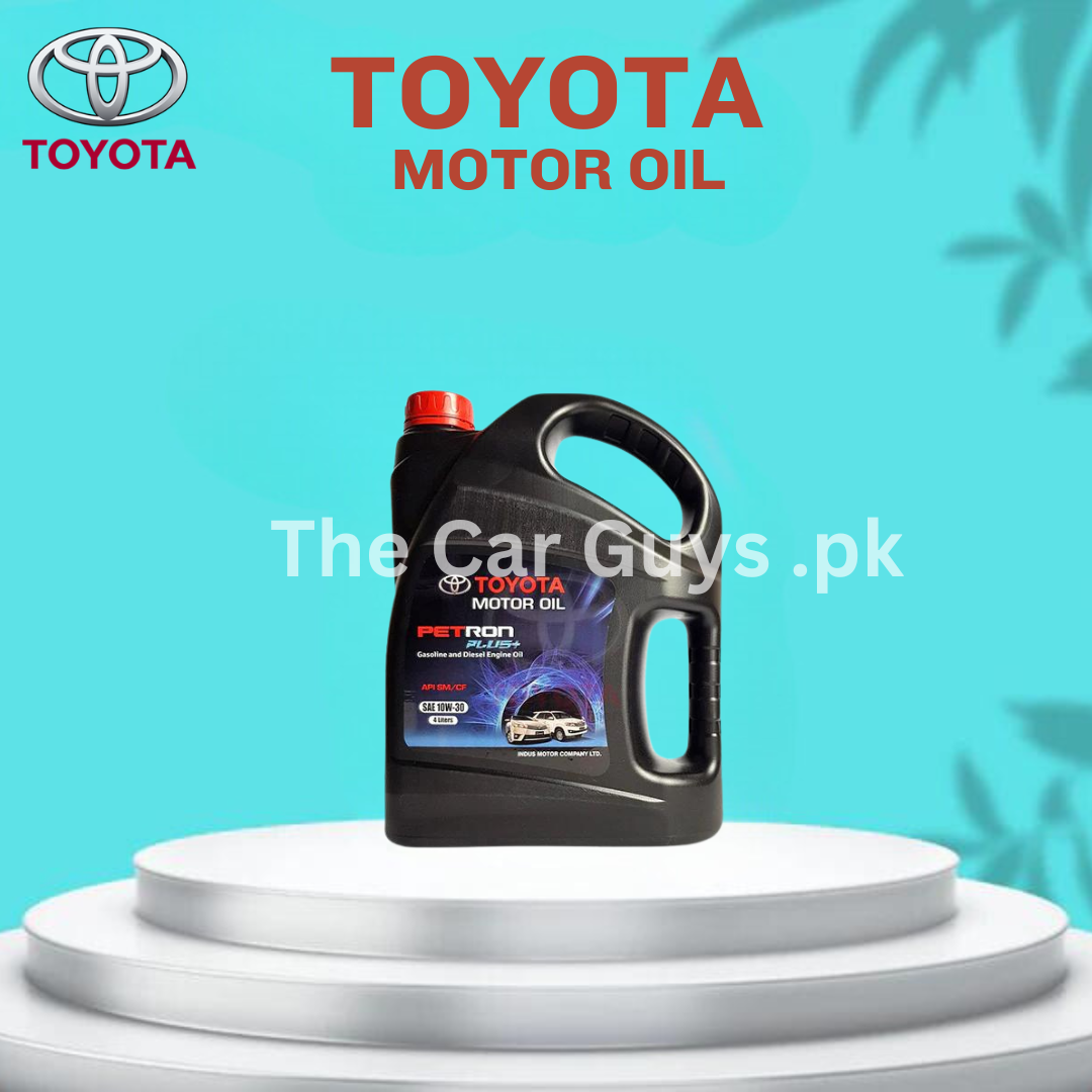 Engine Oil Toyota Petron Plus+ For Gasoline & Diesel Engine 10W-30 Sm/Cf 04 Litres Plastic Can Pack (Pakistan)
