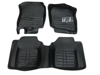 Car Floor Mat 5D Honda City 2018 Black Pvc 03 Pcs / Set Standard Quality (China)