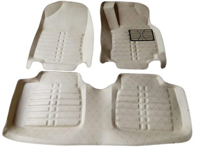 Car Floor Mat 5D Toyota Corolla 2018 Beige Pvc 03 Pcs / Set Standard Quality (China)