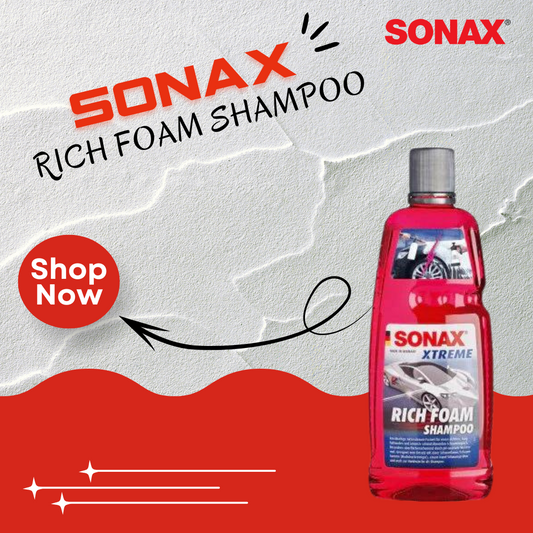 Car Shampoo Sonax Plastic Can Pack 1000Ml Rich Foam 02483000-544 (Germany)