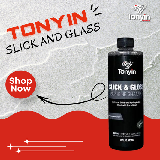 Car Shampoo Tonyin Plastic Bottle Pack  450Ml Slick And Gloss Tn04D (China)