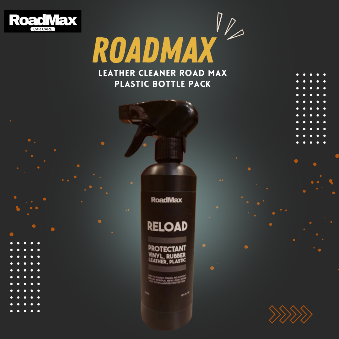 Leather Cleaner Road Max Plastic Bottle Pack 500Ml