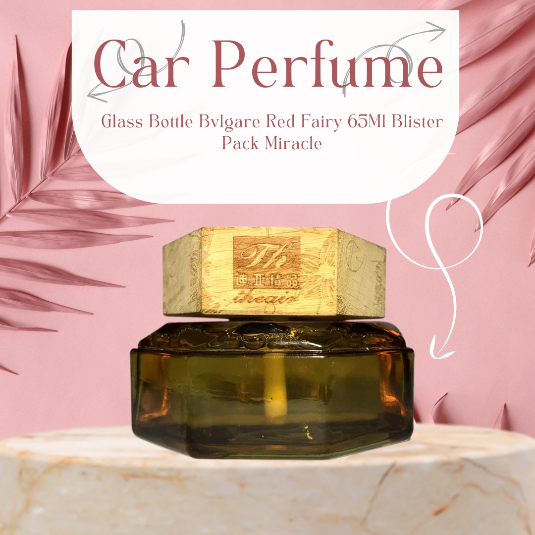 Car Perfume Glass Bottle Bvlgare Wood Housing Orange Fragrance 60Ml Colour Box Pack Ft-116 (China)