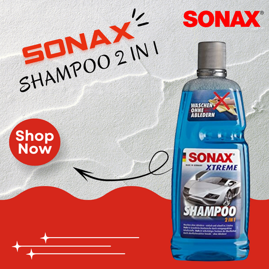 Car Shampoo Sonax Plastic Can Pack 1000Ml Exreme 02153000-544 (Germany)