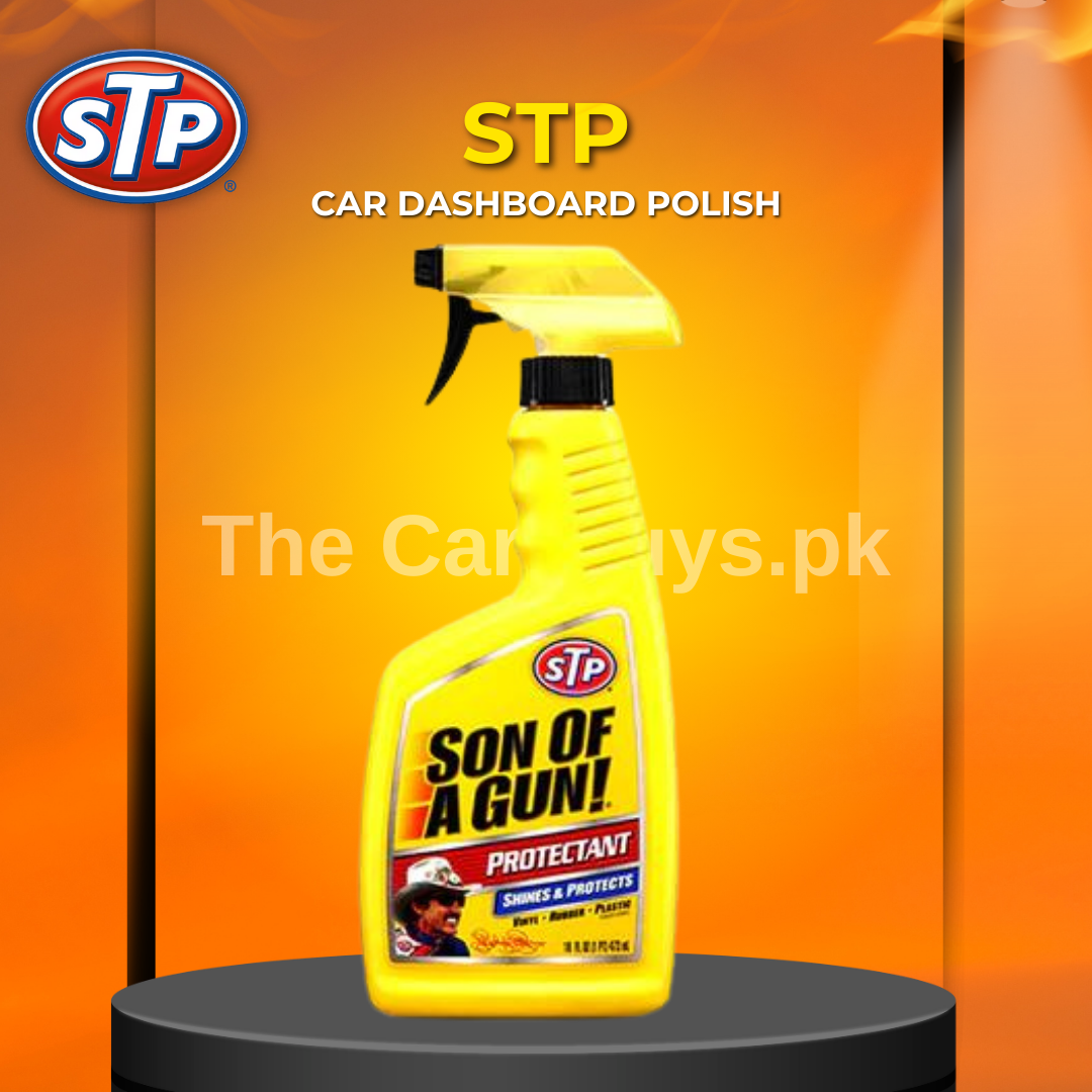 Car Dashboard Polish Stp Plastic Bottle Pack 473Ml Son Of A Gun Protectant Shines&Protects 63860 (Usa)