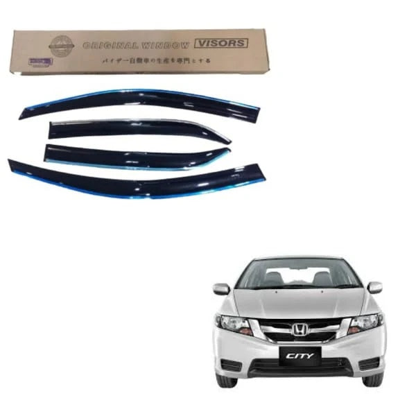 Air Press Klg Injection Type Mugen Design With Chrome Border Clip Fitting Honda City 2012 Box Pack 04 Pcs/Pack Black (China)