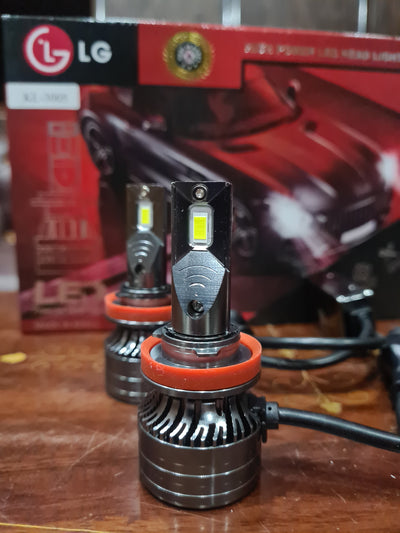 Car Led Head Light Bulbs Lg Cob H11 Ultra White Colour Box Pack (China) Kl-3005 150W
