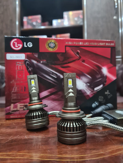 Car Led Head Light Bulbs Lg Cob 9005 Ultra White Colour Box Pack (China) Kl-3013 300W