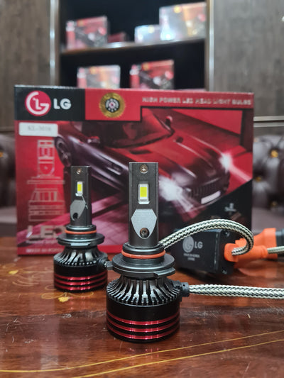 Car Led Head Light Bulbs Lg Cob 9005 Ultra White Colour Box Pack (China) Kl-3016 350W