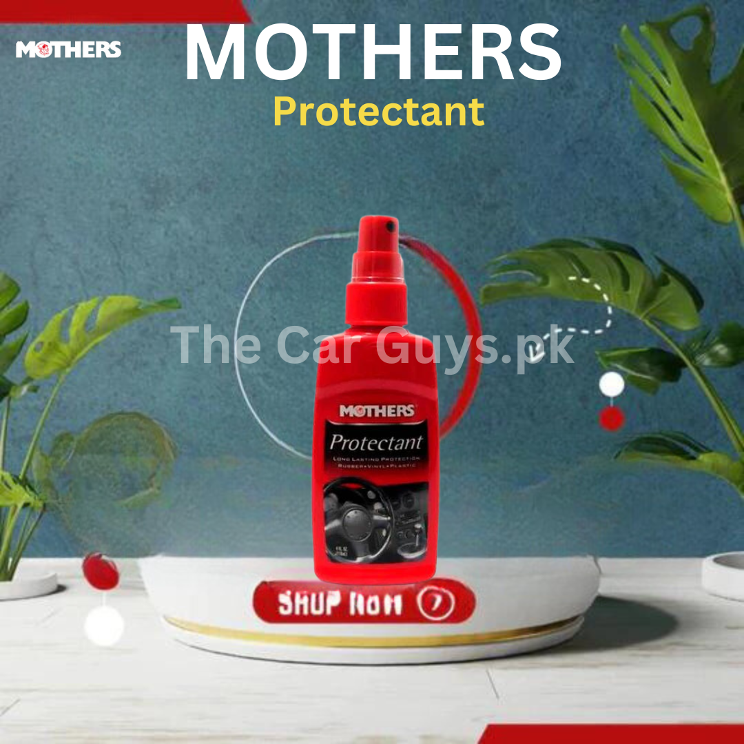 Car Dashboard Polish Mothers Plastic Bottle Pack 100Ml Protectant Rubber/Vinyl/Plastic 5305 (Usa)