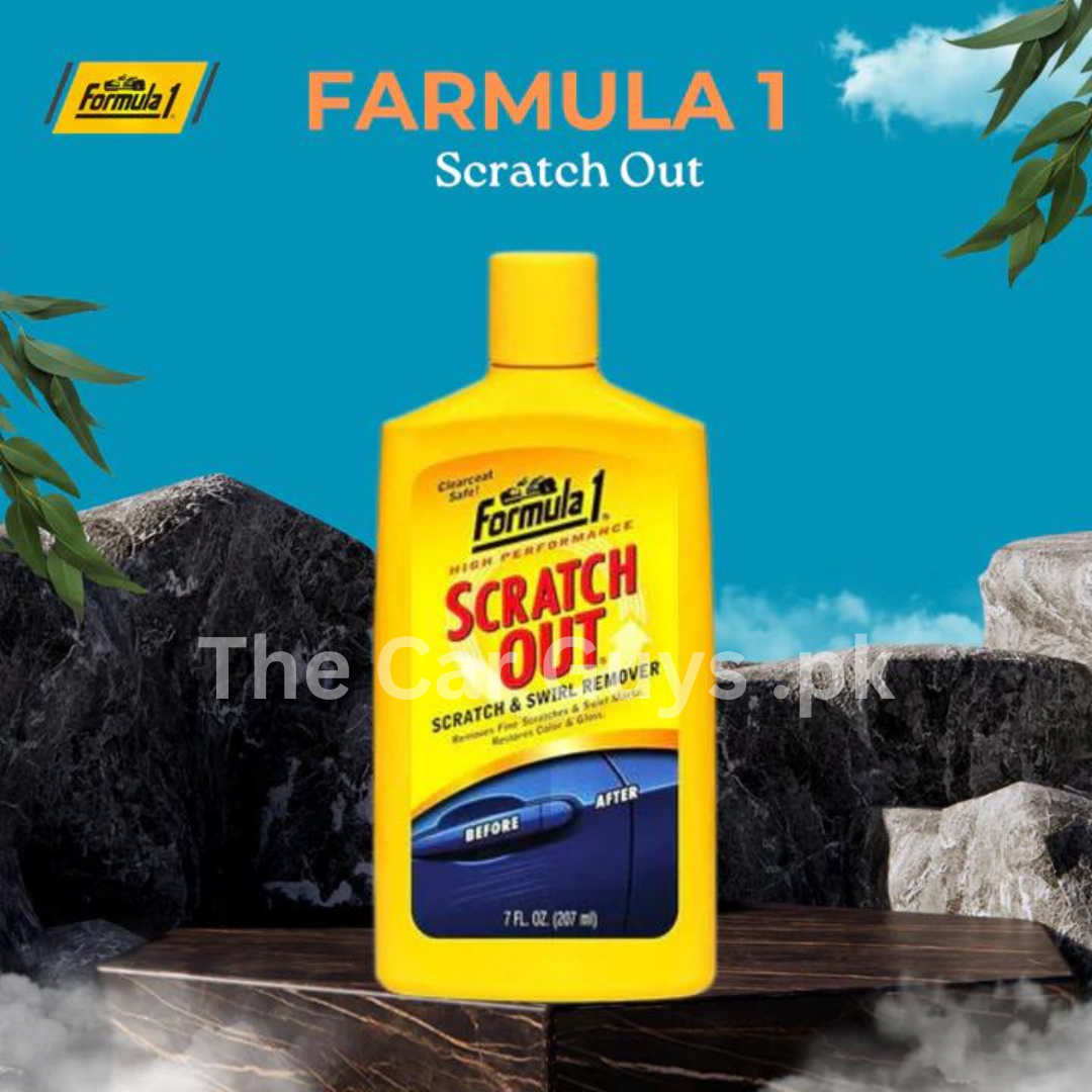 Car Body Paint Scratch Remover Formula-1 Cream Based 207Ml Plastic Bottle Pack Scratch&Swirl Remover 708030 (Usa)