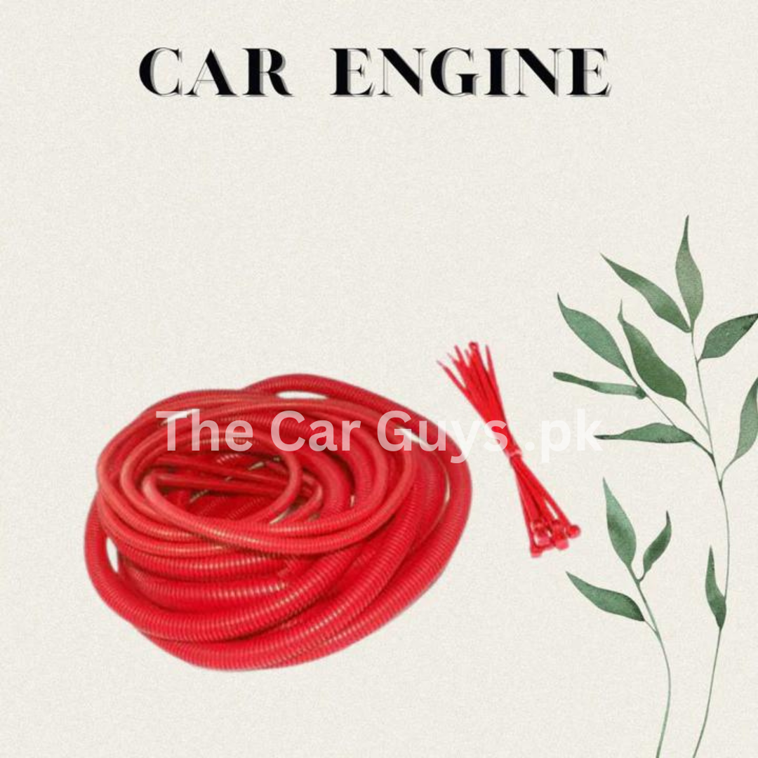 Car Engine Wire Dressing Kit Red Poly Bag Pack Sard (China)