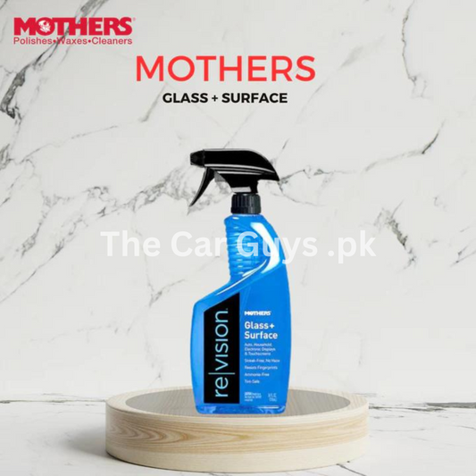 Glass Cleaner Mothers Plastic Bottle Pack  710Ml Revision Glass+Surface  6624 (Usa)