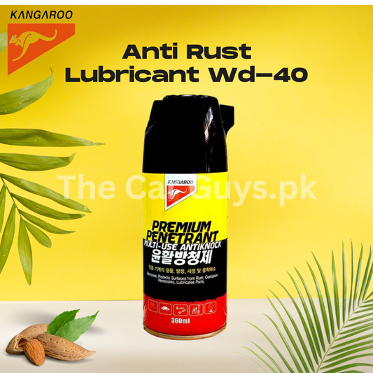 Anti Rust Lubricant Kangaroo Tin Can Pack 360Ml Premium Penetrant Multi-Use Antiknock Wd40 (Korea)
