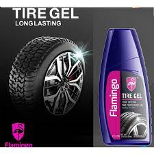Car Tire Gel Flamingo Plastic Can Pack 500Ml F35W (China)