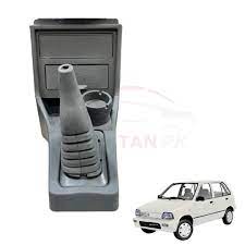 Car Front Console  X8 Design Mehran Fitting Suzuki Mehran Grey/Carbon  Pvc Bag Pack