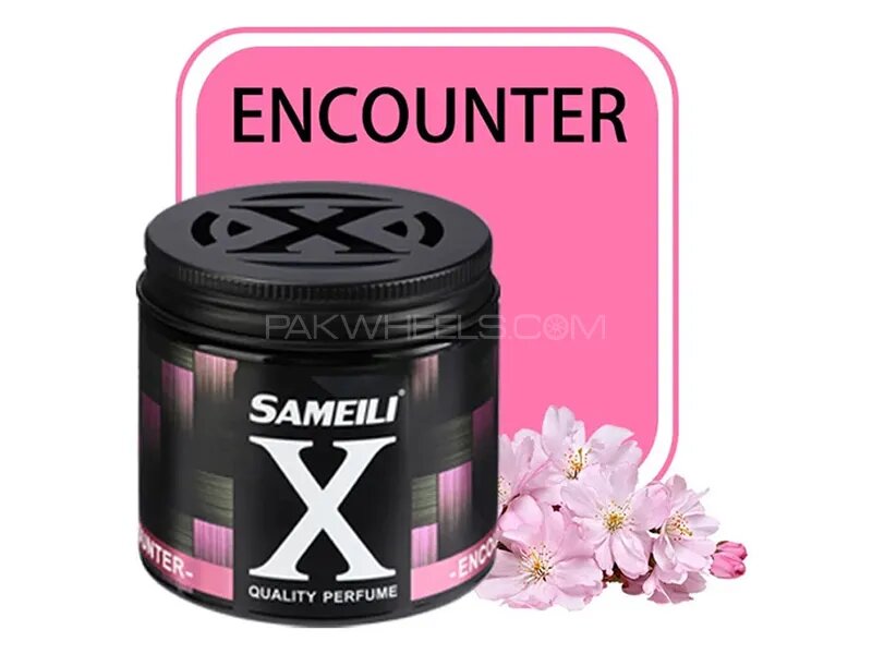 Car Perfume Tin Can Gel Large Romantic Encounter Large Size 200G Tin Can Pack