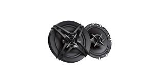 Car Speakers Sony 6" Round Shape 4-Way Coaxial 600W Chc Universal Fitting 02 Pcs/Set Black Xs-Fb1637