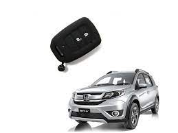 Car Remote Key Cover/Casing Silicone Black Type Honda Brv 2021 Honda Logo Black Poly Bag Pack (China)