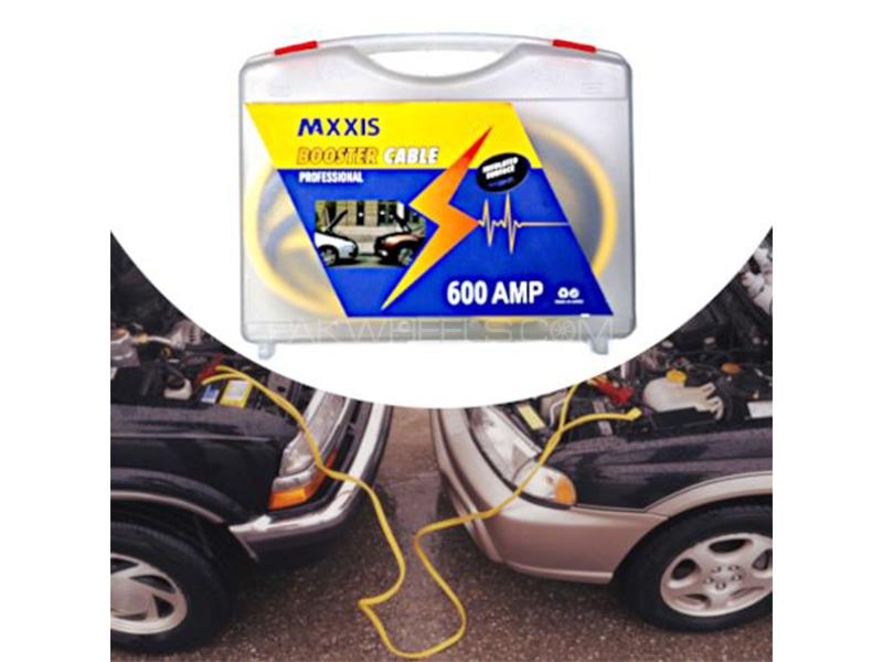 Automotive Battery Jumper/Booster Cables 1.5 Meters For Sedan Premium Quality Plastic Box Pack (China) Maxxis #600A