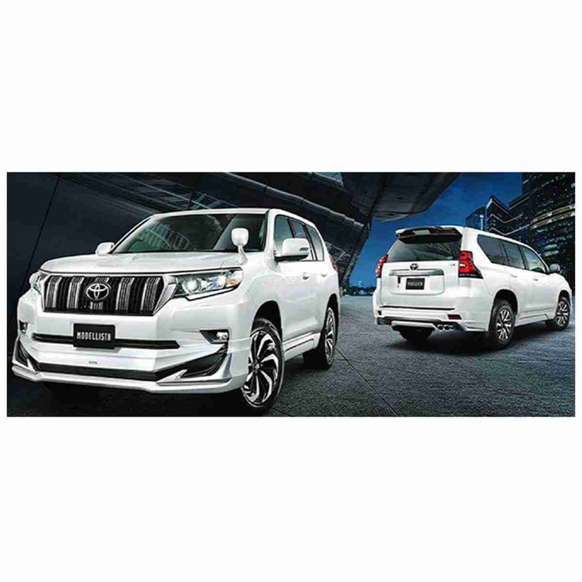 Conversion/Upgrade Kit Gbt Oem Design From Prado 2003-2008 To Prado 2018-2021 Front + Back Sides W/Trd Design Grill W/Oem Lamps Not Painted | V P (China)