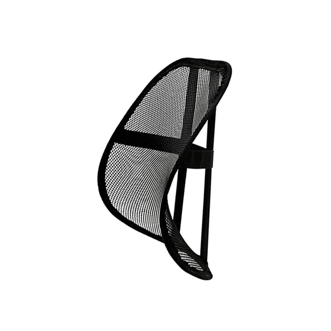 Car Back Rest Cushion Mesh Material Large Size Black 01 Pc/Pack Poly Bag Pack (China)
