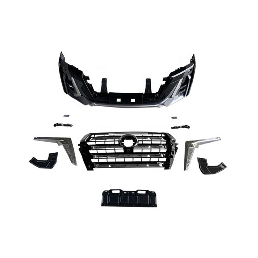 Face Up Lift Limgene Design Toyota Landcruiser Fj-200 2016 Plastic Material Only Front Side Solid Black Colour 06 Pcs/Set (China)