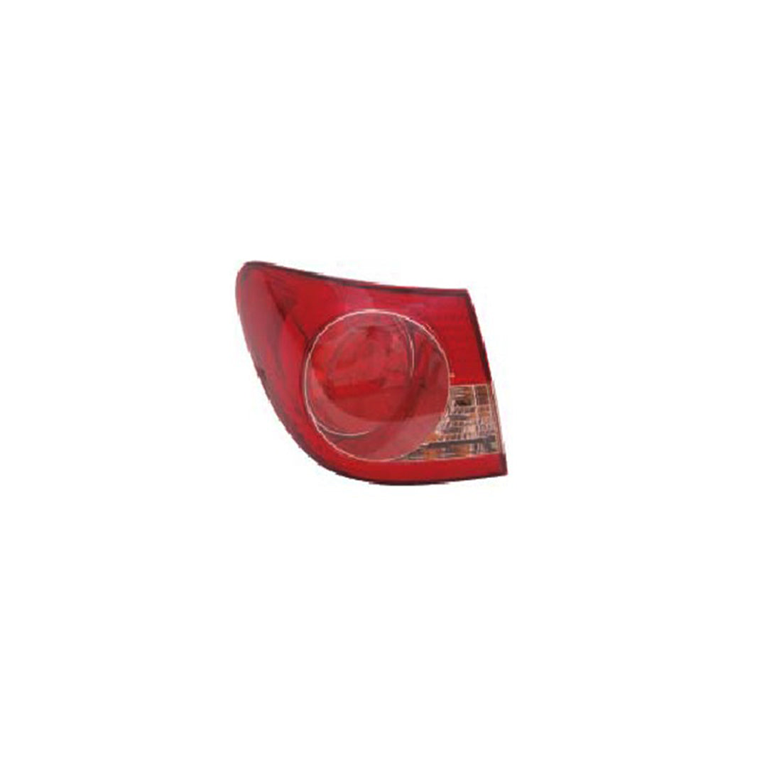 Oem Type Tail Lamp Lens Toyota Corolla 2006 Outer Side Rear Left Side Yamashiro Ys-7163 (China)