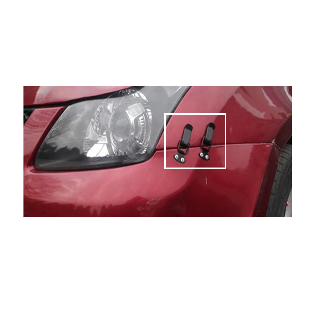 Car Fender & Bumper Clip/Fastener Black No Logo Large Size Universal Fitting 02 Pcs/Set Colour Box Pack Fy-2141 (China)