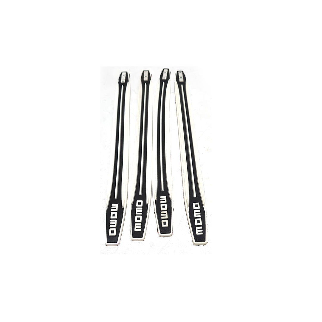 Car Bumper Anti-Scratch Guards Silicone Material Momo Logo Black/White Colour Universal Fitting 04 Pcs/Set Cly/Che Luyi (China)