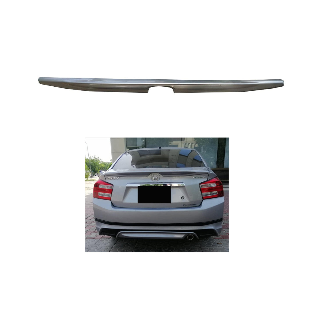 Car Spoiler Trunk Lip Type Honda City 2018 Original Design Plastic Material Screw Type Fitting Solid White Colour Fy-2695 (China)