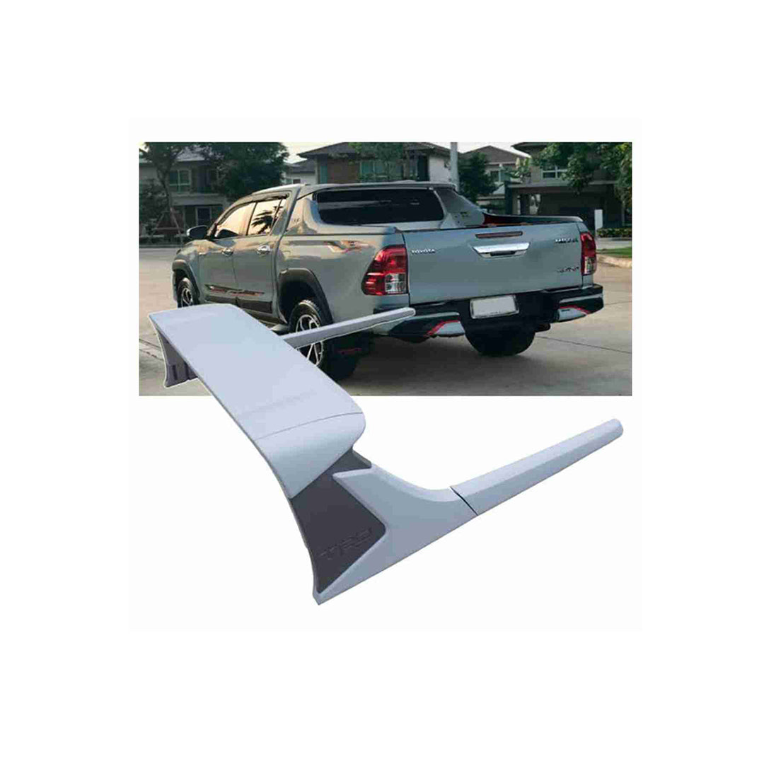 Suv Roll Bar Oem Fitting Trd Design V2 Fgm Toyota Vigo / Revo Trd Logo With Reflector Solid White Colour 03 Pcs / Set