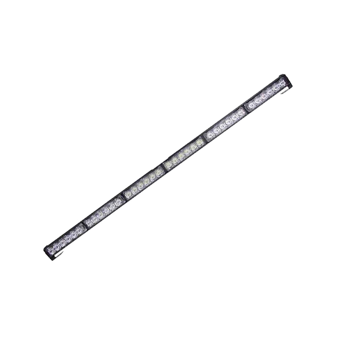 Car Interior Led Dashboard Light (Police Style) Led Type Rod Style 34" 01 Pc/Set Metal Housing Box Pack Red/Blue (China) Fy-5940