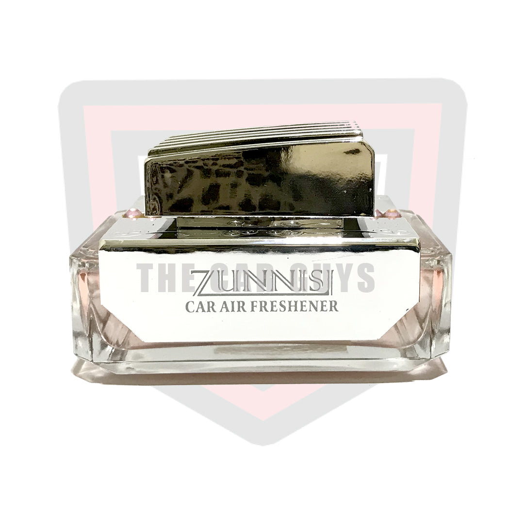 Car Perfume Glass Bottle Zunnisi Chrome Housing Peach 80Ml Blister Pack (China)