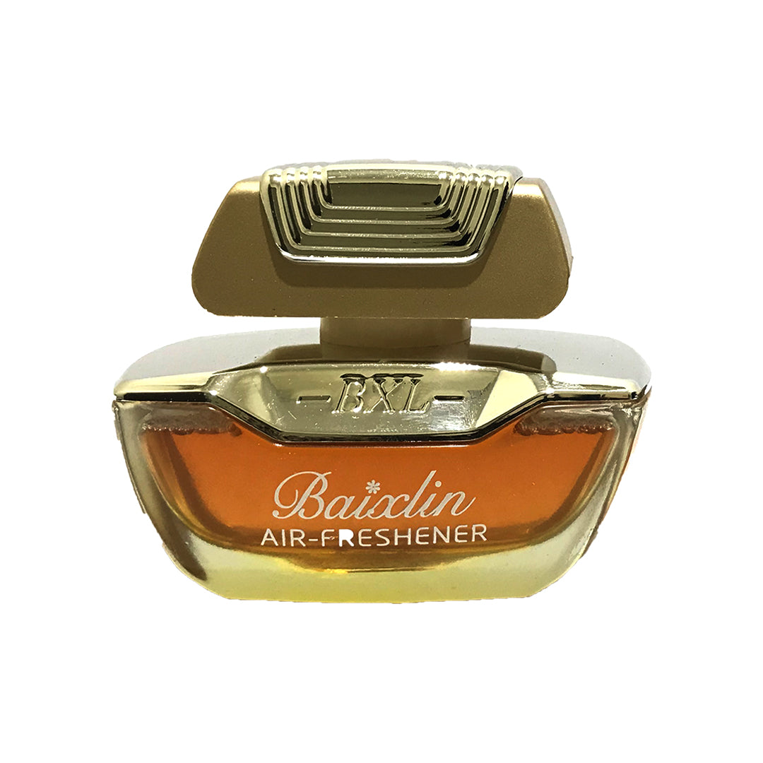 Car Perfume Glass Bottle Baixianglin Chrome Housing Orange Fragrance 100Ml Blister Pack Fy-7311 (China)