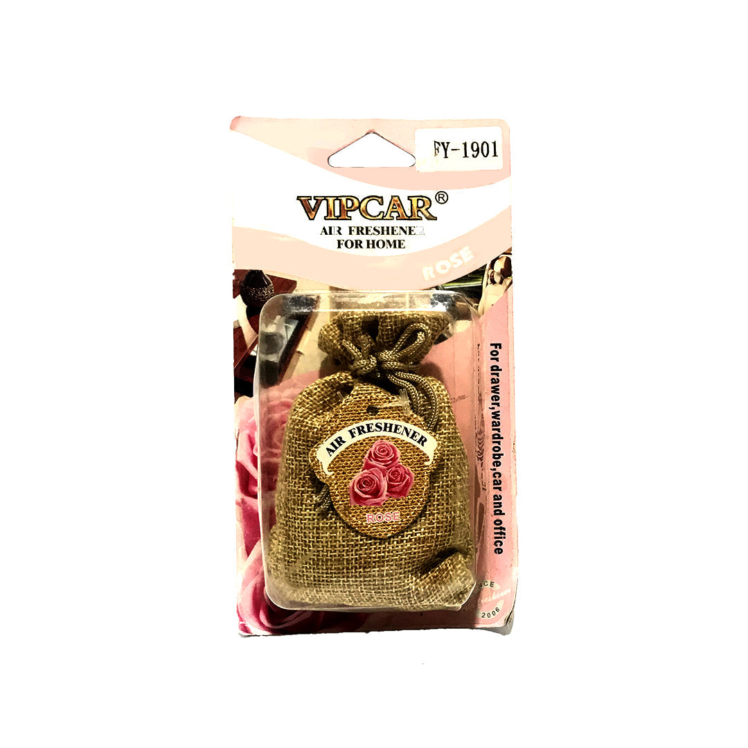 Car Perfume Hanging Bag Vip Car Brown Housing Rose Blister Pack Fy-1901 (China)