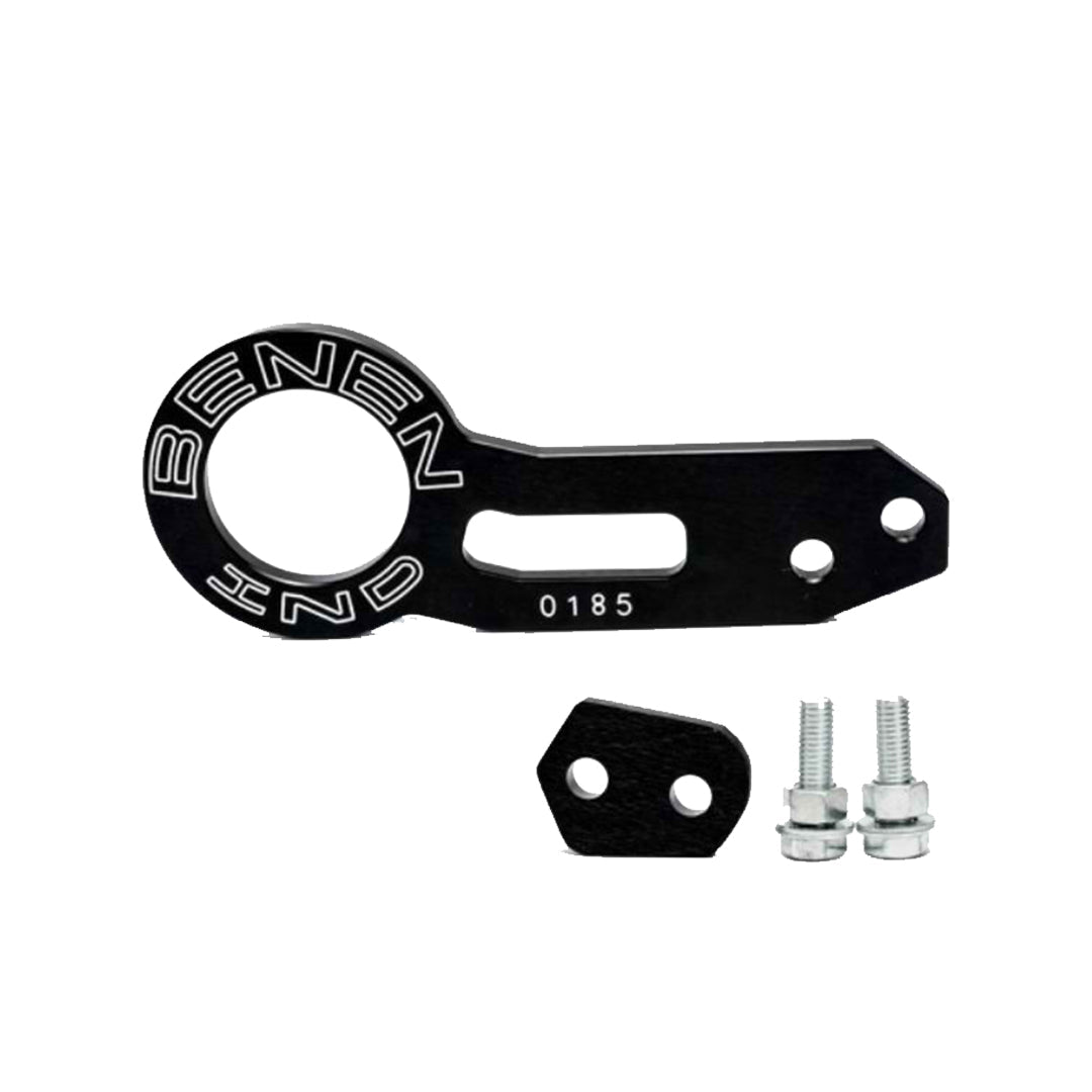 Decorative / Dummy Towing Hook Rear Side Fitting Metal Material Universal Fitting Black Premium Quality Colour Box Pack Fy-2168 (China)