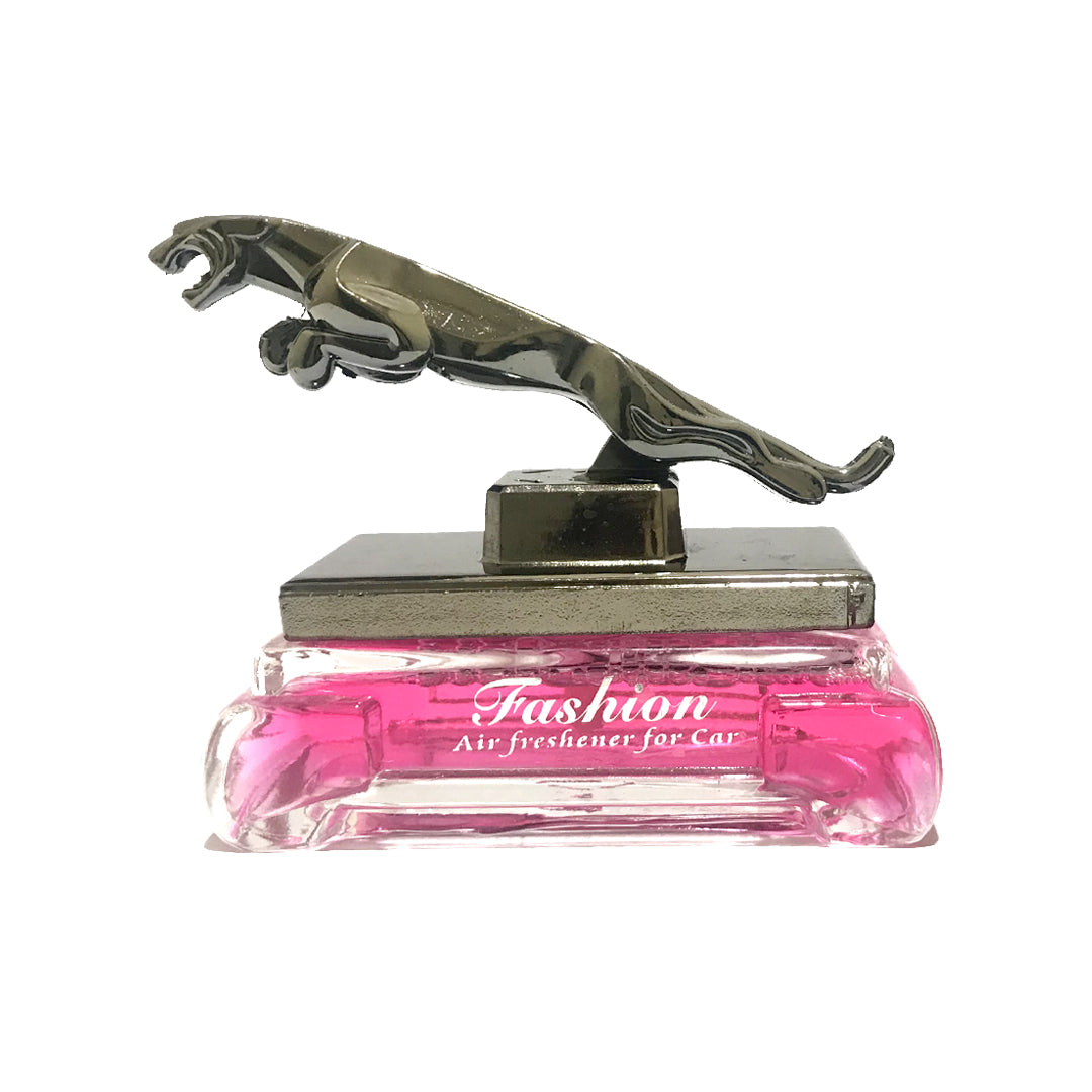 Car Perfume Glass Bottle Xiang Che Dao Pink Liquid 50Ml Blister Pack Fashion (Jaguar Style) Fy-7334 (China)