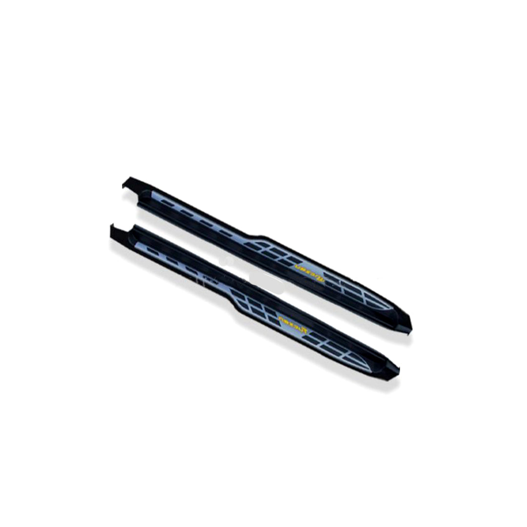 Side Step / Foot Board Version 05 Design Oem Fitting Hyundai Tucson 2021 Metal Material Without Border Without Light Tucson Logo 02 Pcs/Set Silver/Black Fy-3586 (China)
