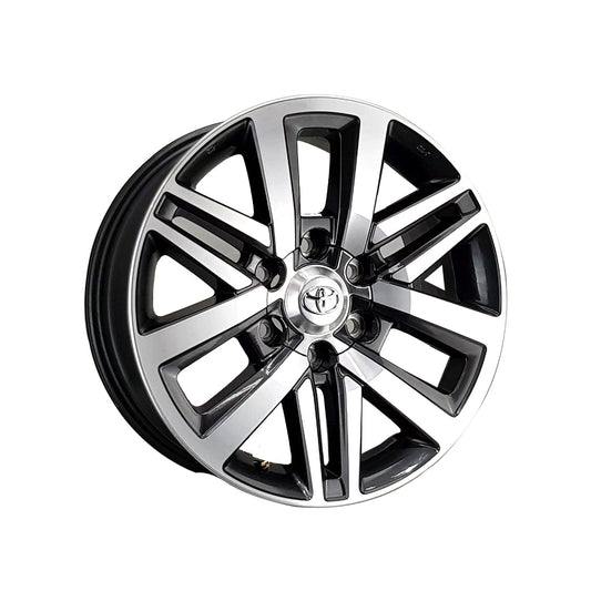 Alloy Wheel Rims Oem Type Design  18"  Metal Silver 04 Pcs/Set For Fortuner/Revo (China)