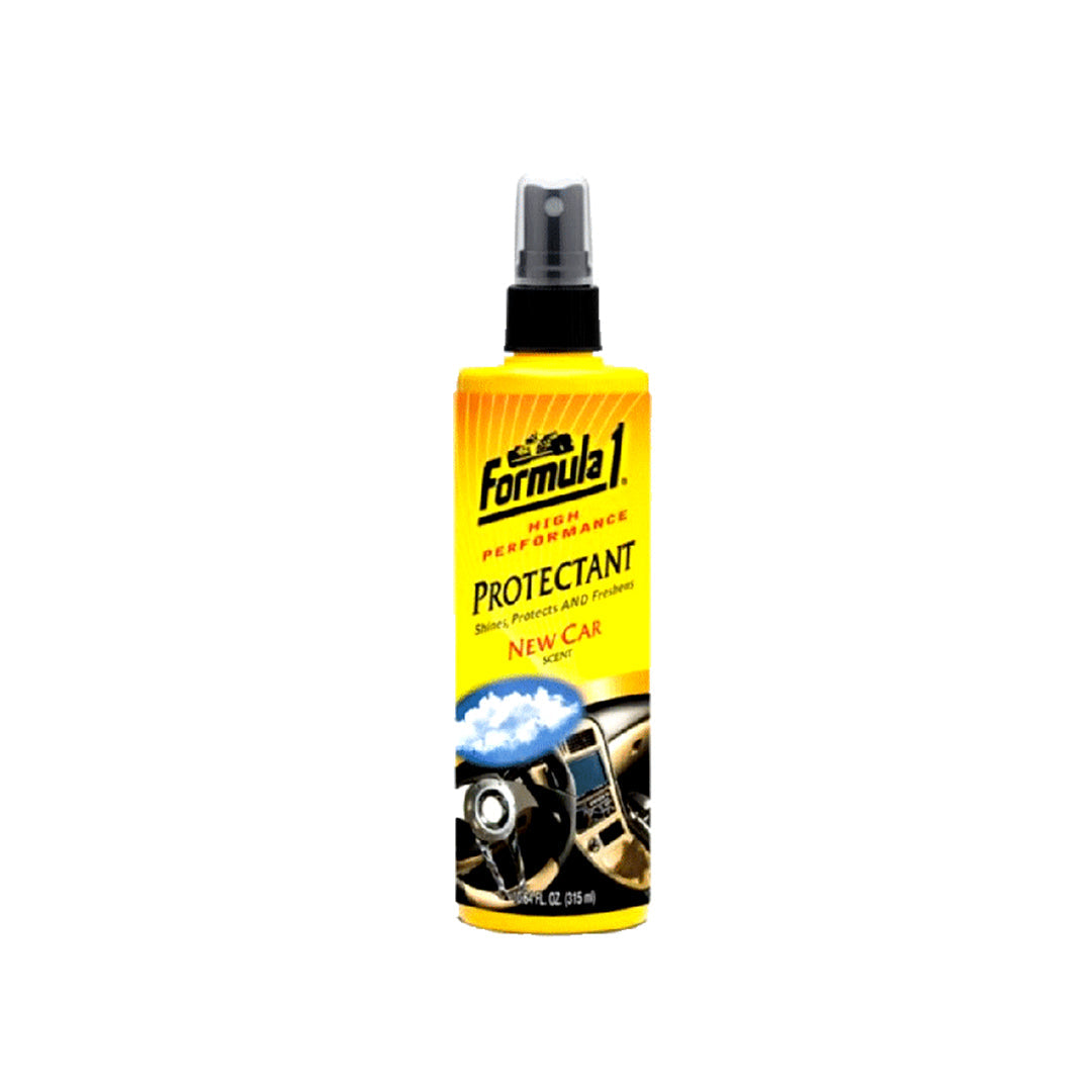 Car Dashboard Polish Formula-1 New Car Plastic Bottle Pack 295Ml Protectant Shine Protects And Freshens 712400 (Usa)