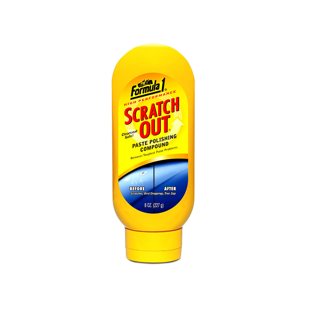 Car Body Paint Scratch Remover Formula-1 Paste Wax 227G Squeeze Tube Packing Paste Polishing Compound 708010 (Usa)