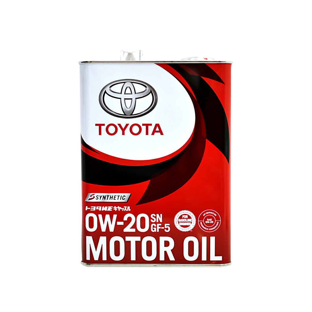 Engine Oil Toyota Motor Oil For Petrol Engine 0W-20 Sp 04 Litres Metal Can Pack (Japan)